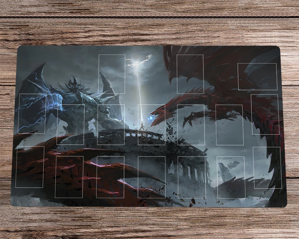 YuGiOh Playmat Obelisk The Tormentor CCG TCG Playmat Trading Card Game Mat & Free Bag Anti-slip Desk Mat Pad Mousepad 60x35cm