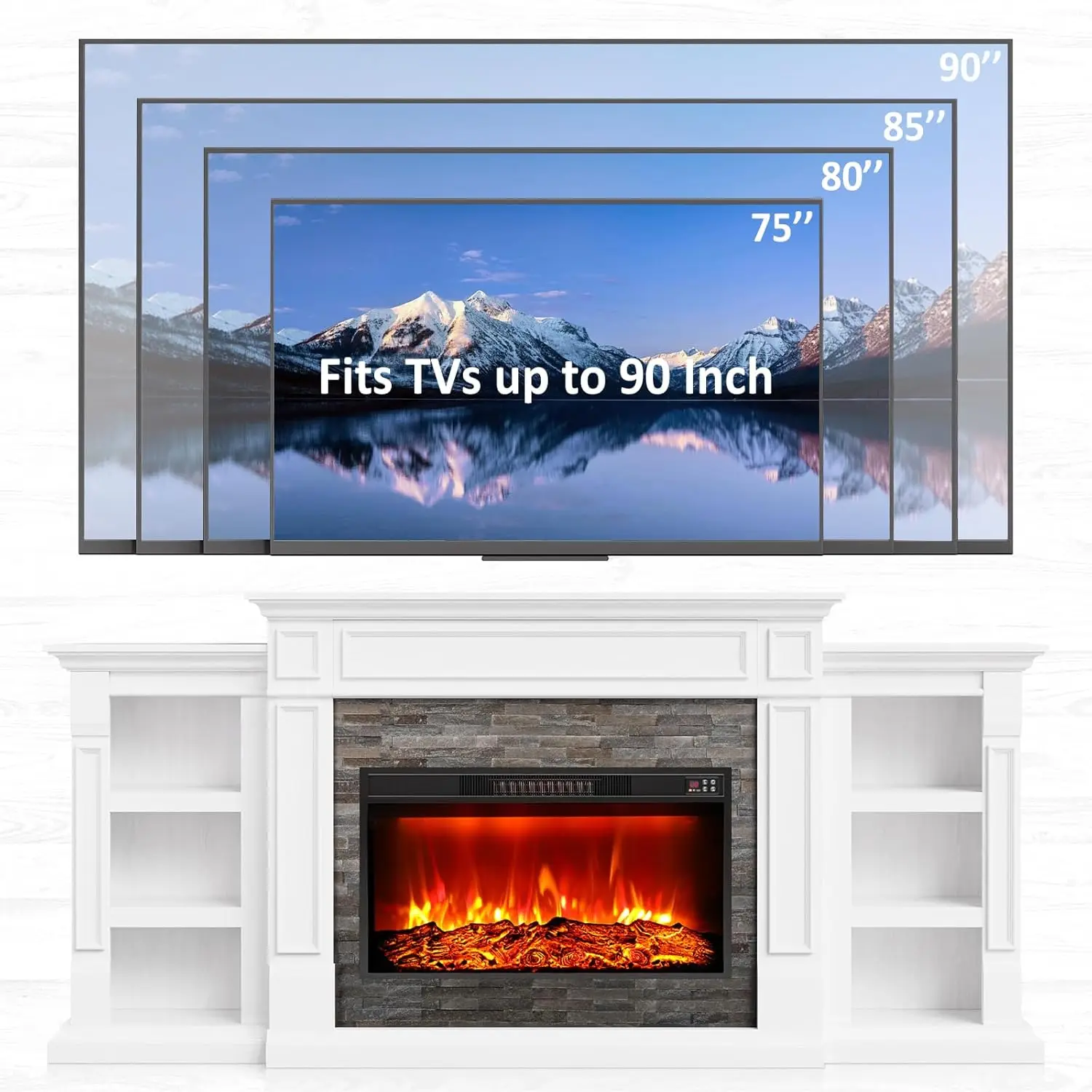Thumbnail 2 - #15 Best Electric Fireplace Heaters to Buy In 2026