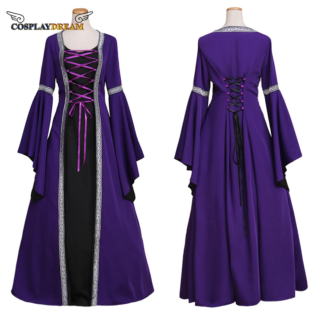 

Medieval Roman Byzantine Gothic Noble Ball Dress Adult Ladies Custom Renaissance Queen Victoria Princess Vintage Dress