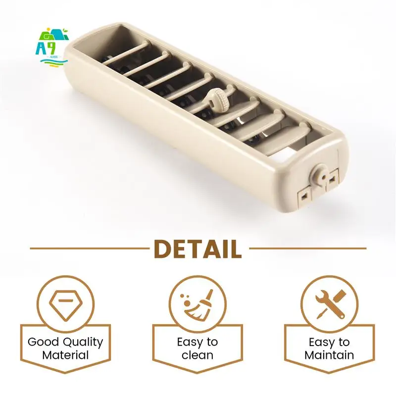 

A09E-Car Roof Top Side Air Conditioning Vent Outlet A/C Panel Grille Cover Install For Mitsubishi Pajero V93 V97