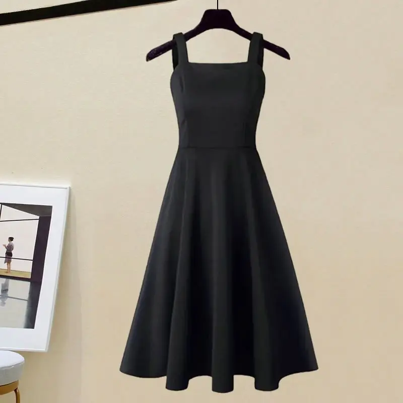 Autumn and Winter New Women's Sweater Set 2024 New Slim Fit Fashion Sweater+Suspended Skirt Two Piece Set