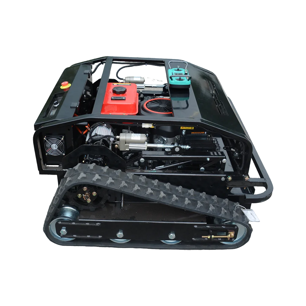 High quality remote-controlled lawn mower with engine automatic remote control robot lawn mower