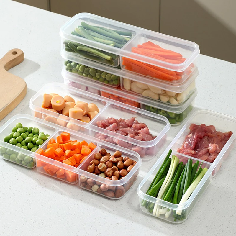 

Ящик для хранения продуктов, ящик для хранения в холодильнике, посуда для мяса, бытовой пластиковый прямоугольный ящик для хранения в холодильнике