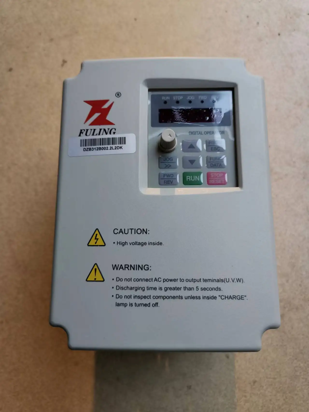 Fuling-inversor para máquina de grabado, 2,2kw, 220v, en lugar de DZB612B002.2L2DK