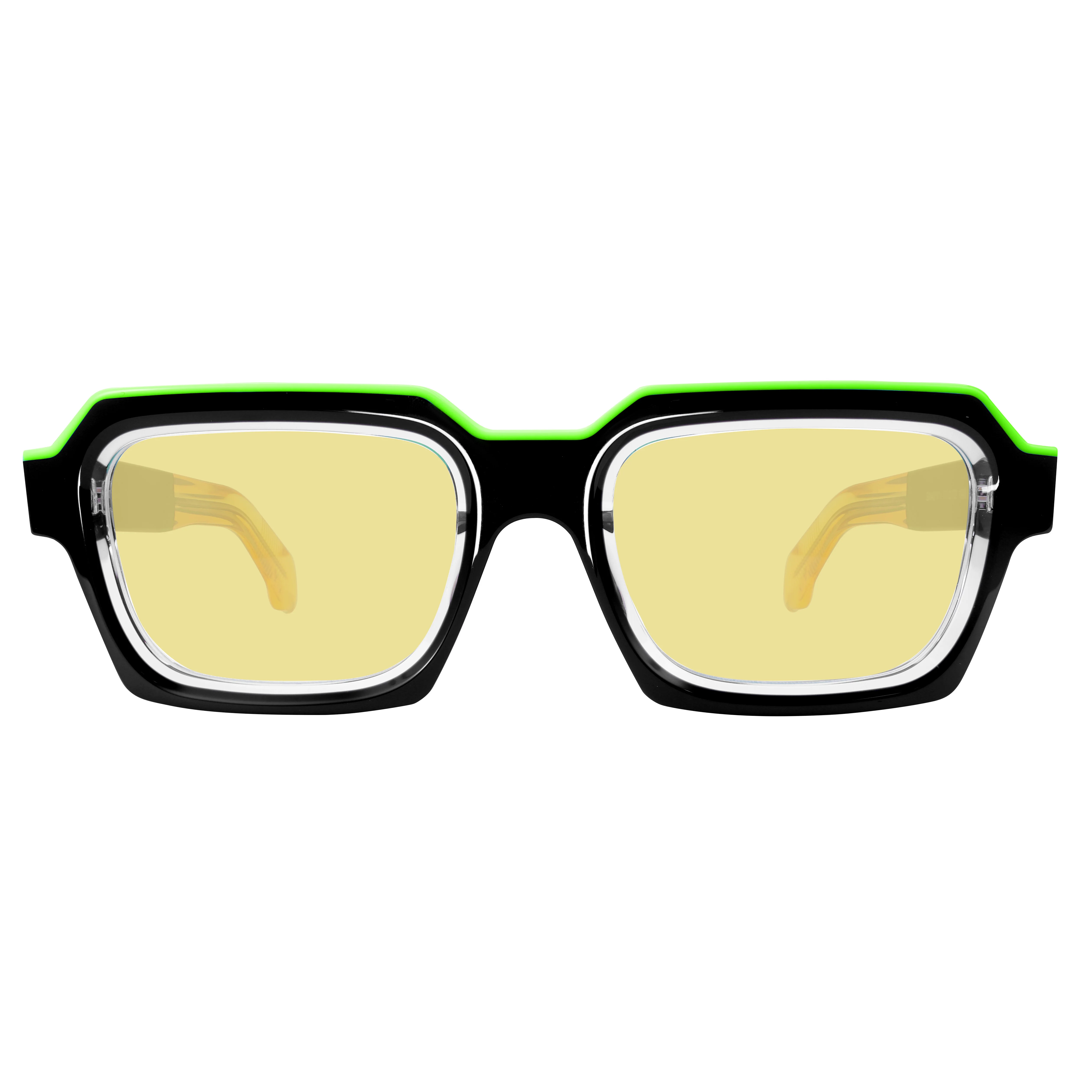 高級感のあるデザインの特大サングラス女性偏光メガネトレンディな厚いアセテートワイドダブルブリッジ UV400 レトロ