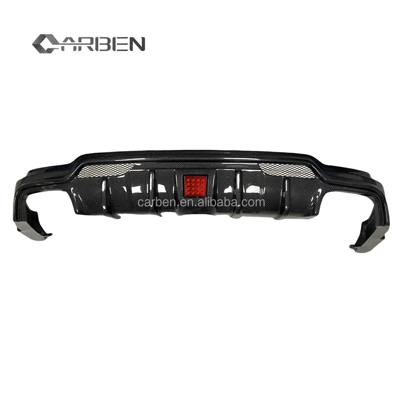 ل 13-20 لكزس Is200t Is250 Is300 Is350 ترقية ألياف الكربون الناشر الخلفي RW نمط الناشر طقم الجسم