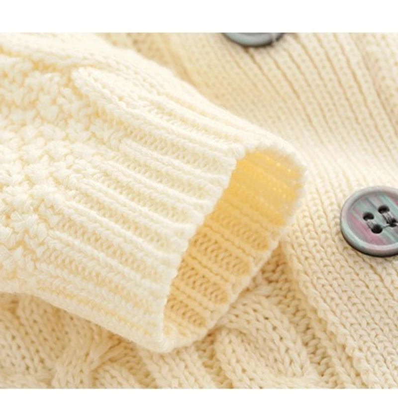 طفل محبوك رومبير الشتاء الوليد طوق سترة نمط ارتداءها ملابس الرضع بذلة دافئة 0-24 أشهر قطعة واحدة وتتسابق