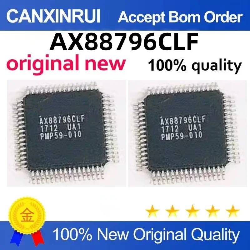 

AX88796 AX88796CLF QFP64 package IC chip/Ethernet controller chip