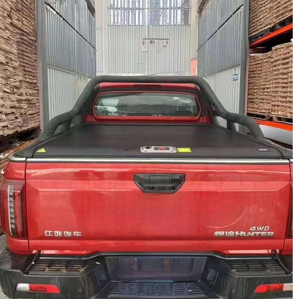 

Aluminum Roller Cover for JAC T8 T9 Waterproof Manual Electric Retractable Topper Pickup Tonneau Cover Roller Lid