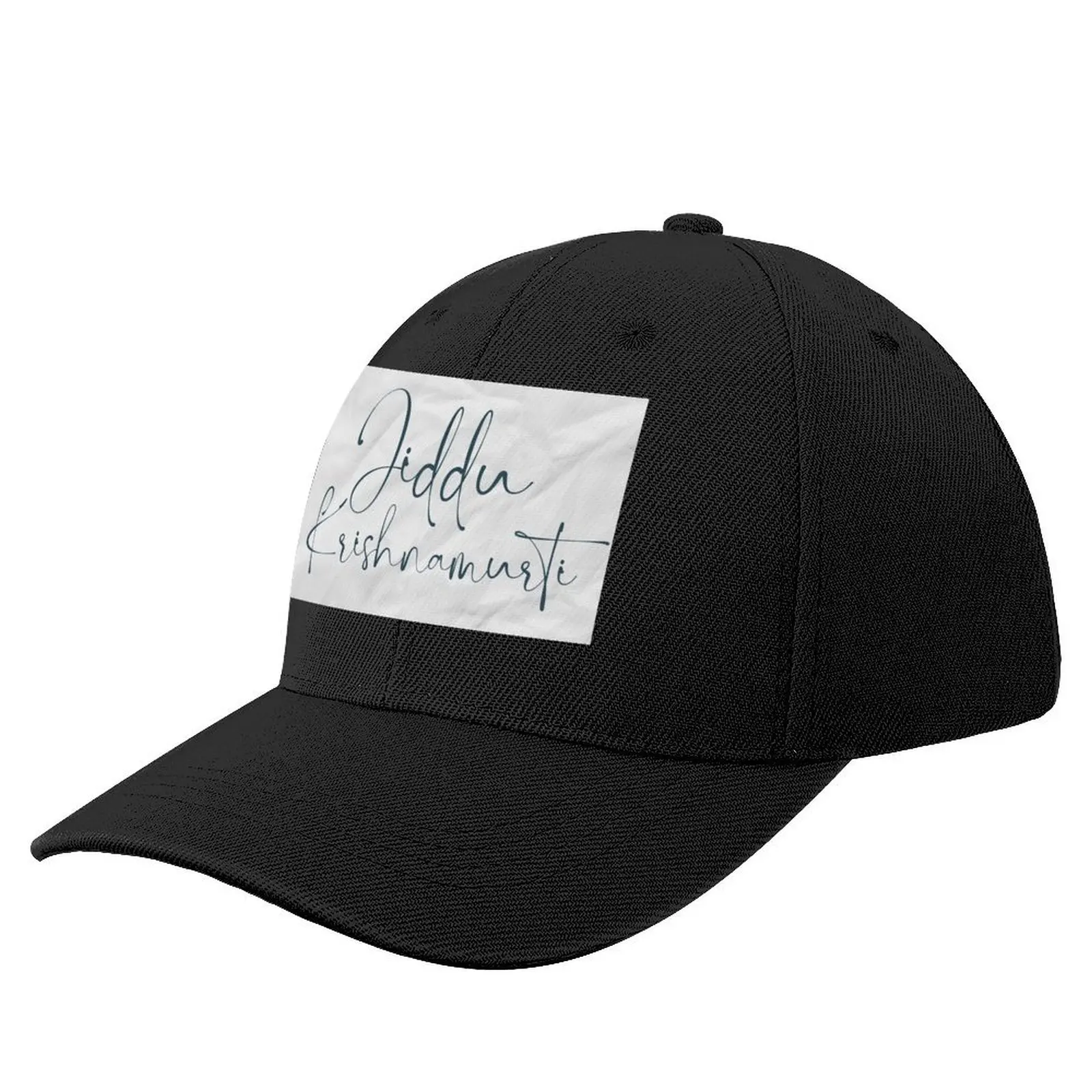 Jiddu Krishnamurti Name - Quotes Baseball Cap summer hat Anime Hats For Men Women's