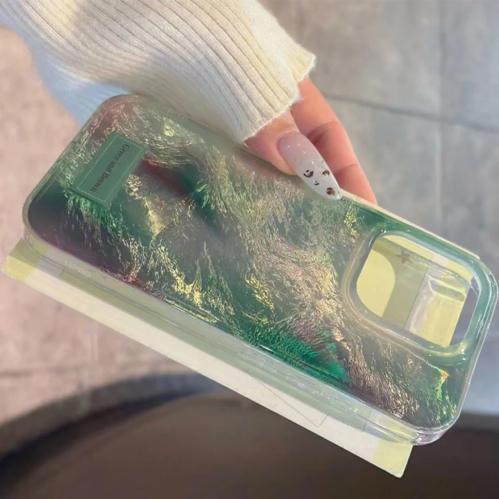 Capa de Celular Estilo INS Ver - Phone Cases Green avaliação e preço