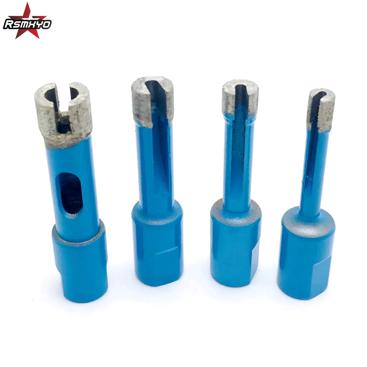 1pcs M10 Angle Grinder 6-75mm Blue Diamond Drill Cutter Saw Core Drill Bit Hole Opener For Marble Granite Tile Ceramic Concrete