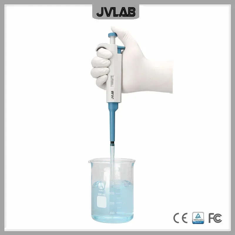 Laboratory Pipette Economic Micropipette Single-channel Adjustable Volume Mechanical Pipettor Pipet 0.1 to 10000ul