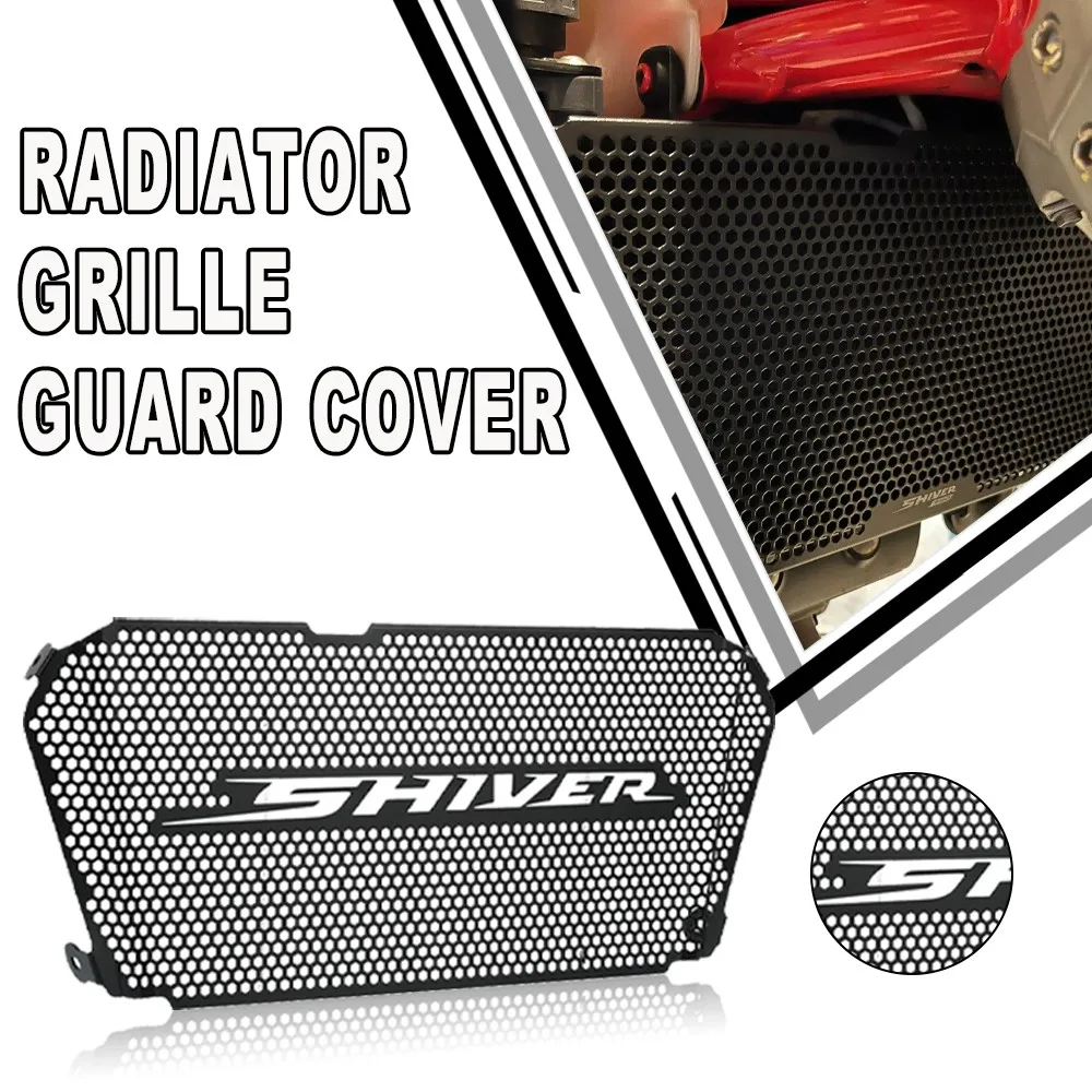 For Aprilia Shiver SL 750 2007-2017 SHIVER 900 2018-2023 2022 2021 Motorcycle Radiator Grille Cover Guard Protection Protetor