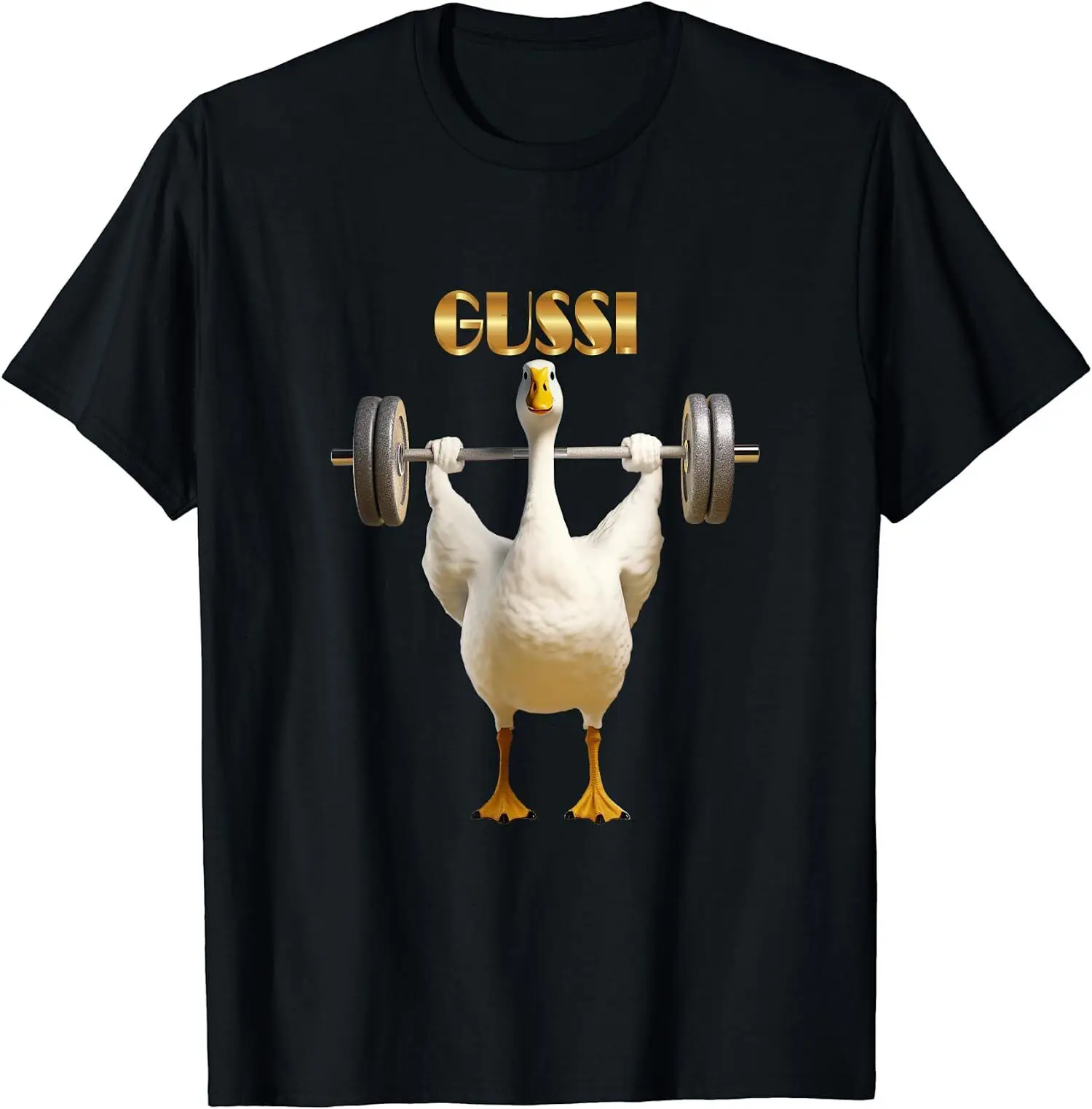 NEW LIMITED Gussi Geese in Russian Original Russian Style Fun Tee Shirt S-3XL