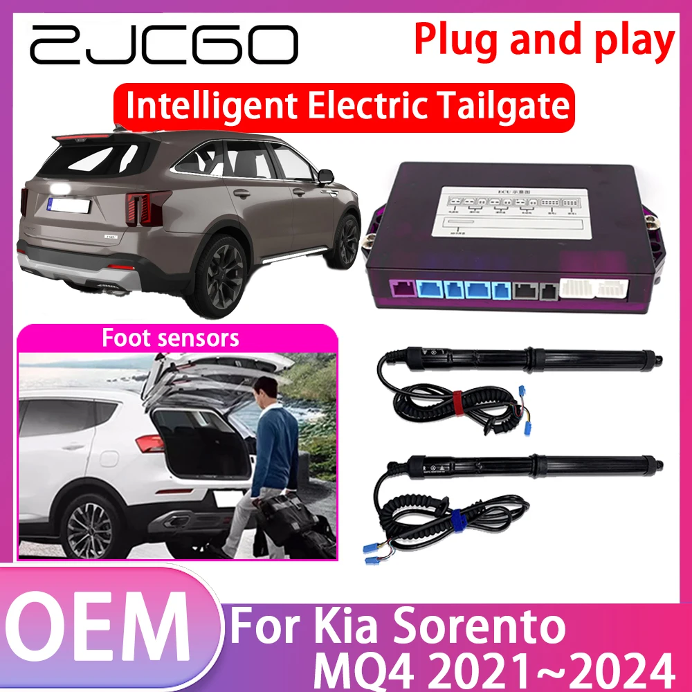 

ZJCGO Electric Tailgate Lift Drive Trunk Opening Tail Gate Lift Soft Close For Kia Sorento MQ4 2021 2022 2023 2024