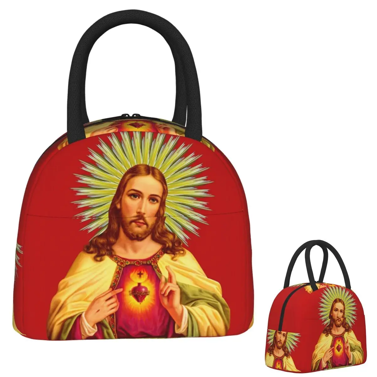 

Библейские справочники Иисуса, сумки для обеда, изолированная коробка для бенто, портативная сумка для обеда, герметичные сумки для пикника, термосумка для женщин и детей