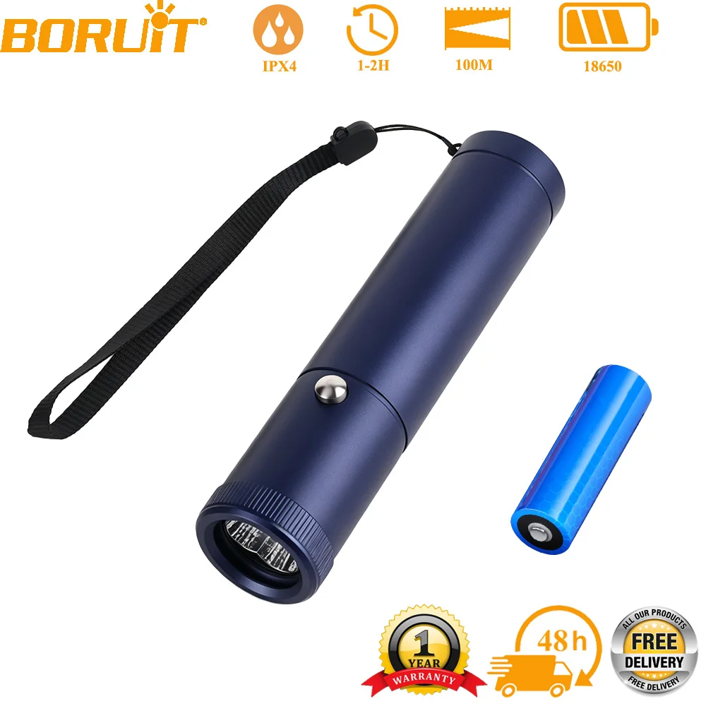 BORUiT Profession Red Light Flashligh 5Light Sources LED Physiotherapy Flashlight Therapy Skin Care Led Red Light Therapy Torch