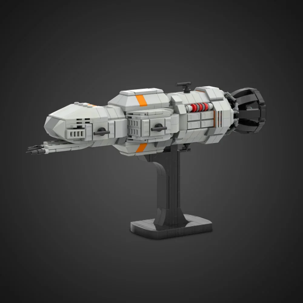 Gobricks MOC l'expanse Rocinante blocs de construction modèle film Rocinante vaisseau spatial briques assemblage jouets éducatifs enfants cadeaux