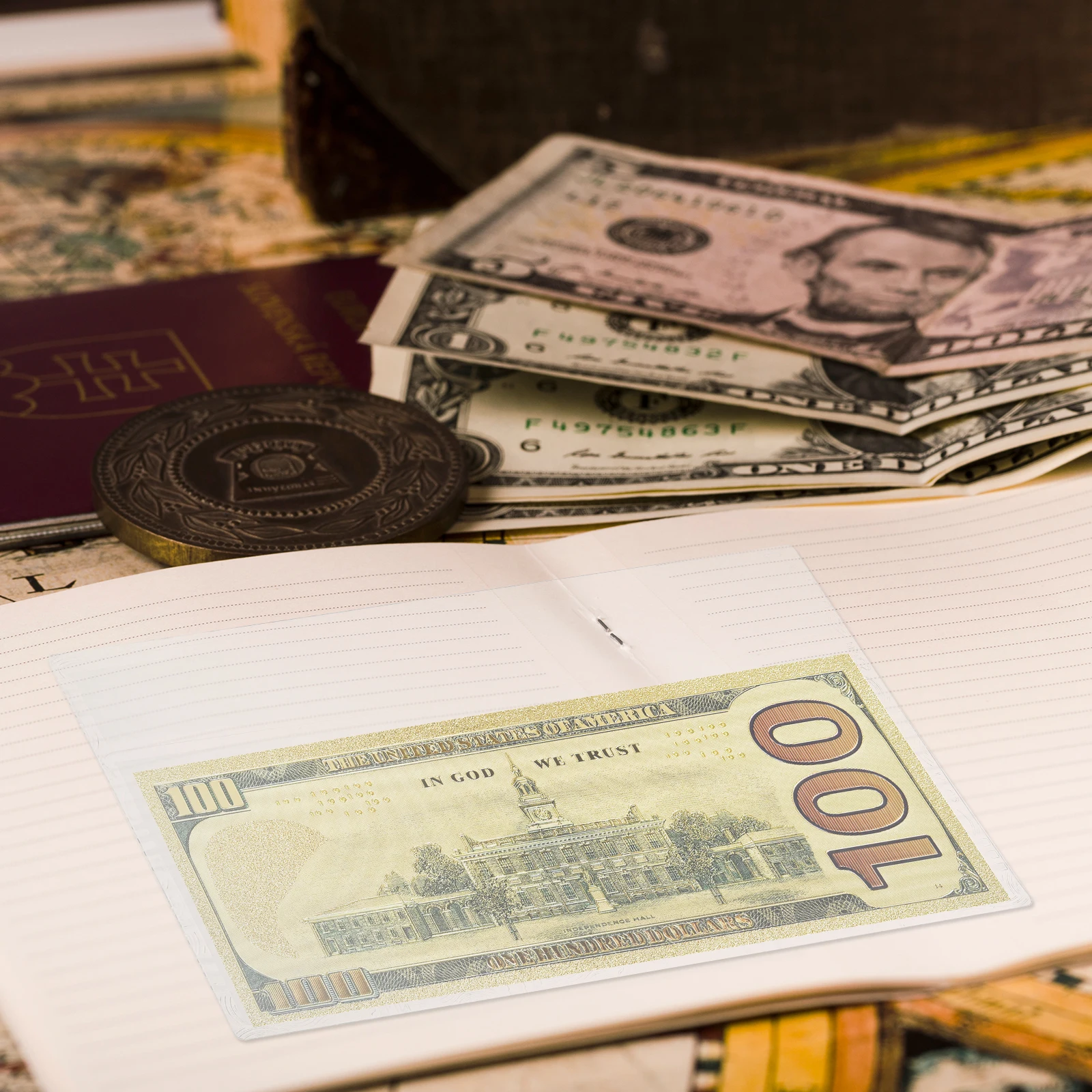 

5Pcs Hard Currency Sleeves Clear Plastic Paper Money Holders Reliable Protection For Commemorative Bills Cash Display