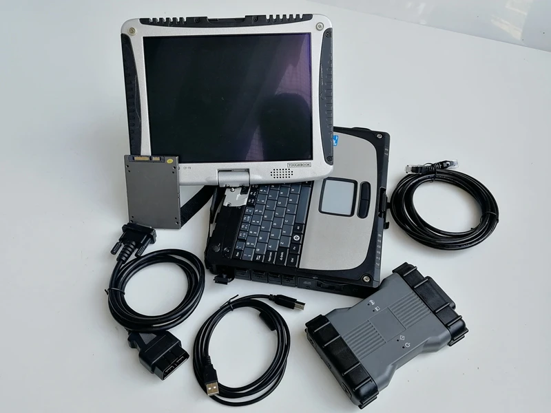 MB Star C6 DOIP VCI Diagnostic Tools X-ntry DAS EPC WIS software V2024.12 in SSD + 90%New laptop Cf19 i5 Toughbook Ready to Use