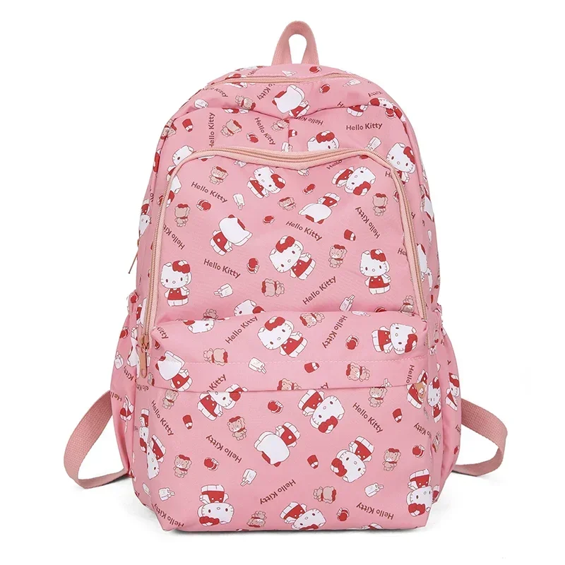 Sanrio Kuromi Cinnamoroll kids backpack -Capacity Backpack school bags, Full-Width Printed Backpack, Backpack Laptop