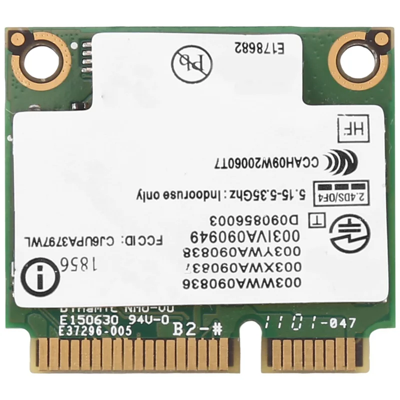 3X 6250AN 622ANXHMW Wifi カード 300Mbps 2.4G & 5G Wifi アダプター Lenovo/Thinkpad Advanced-N 6250 用