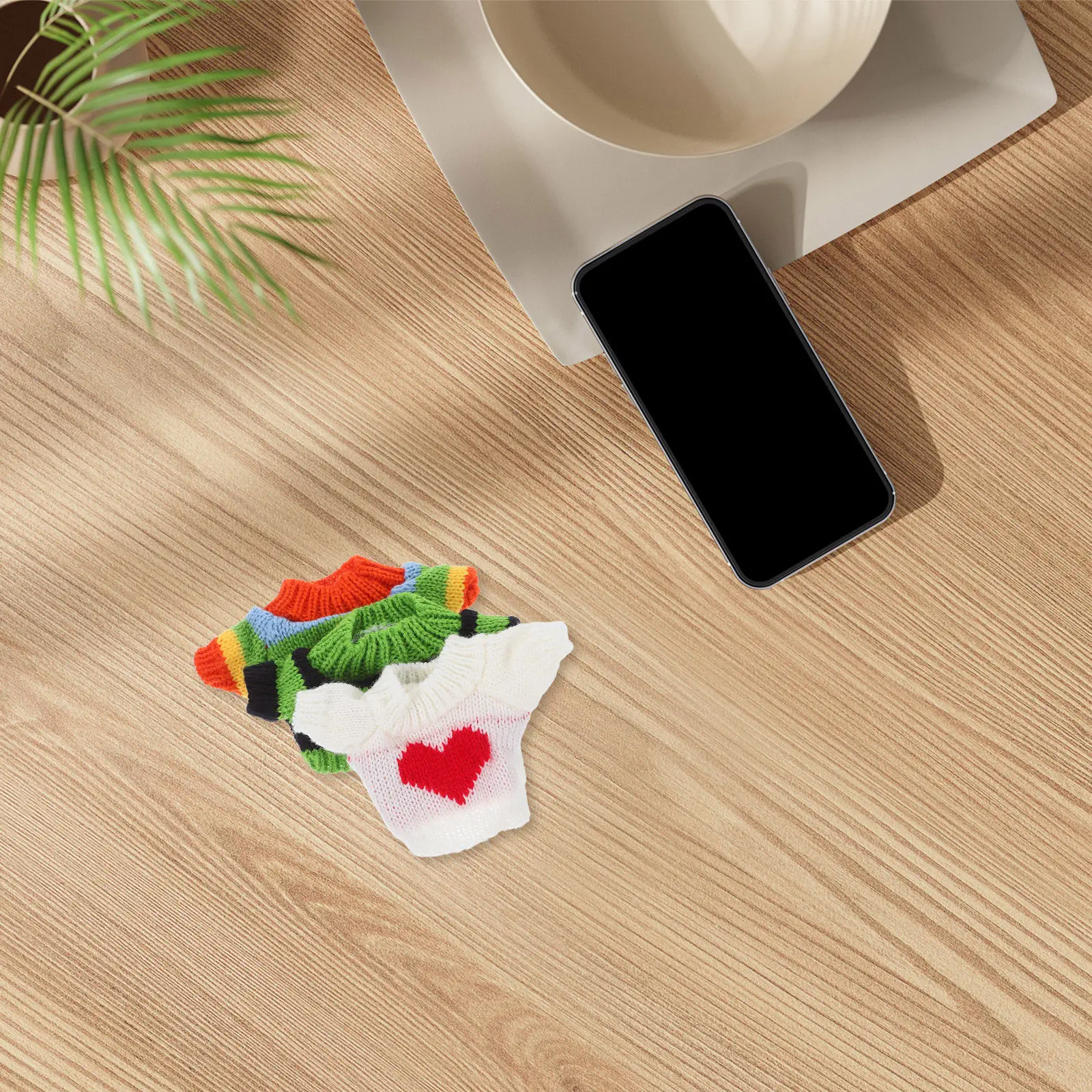 Conjunto de 3 Peças de Roupas para Ursos, Acessórios de Moletom Macio para Animais de Pelúcia de 14-18 Polegadas, Suprimentos Criativos para Vestir DIY