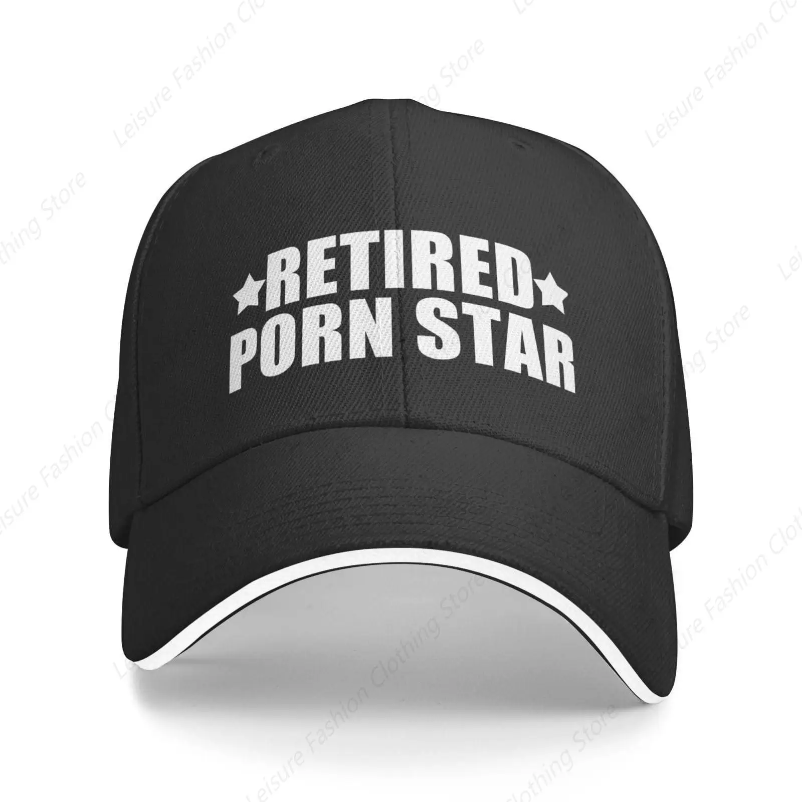 Retired Porn Star Sports For Men Women Sandwich Bill Baseball Cap Men Women Adjustable Summer Unisex Hats Outdoor Caps