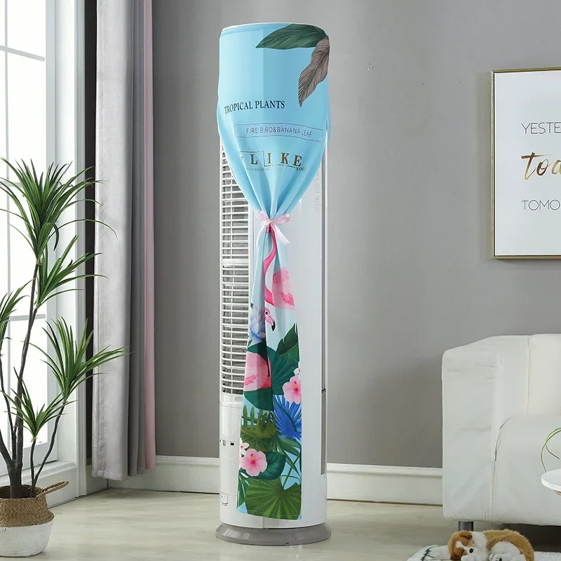 2025 آلة خزانة عامة أسطوانية عمودية شاملة غطاء غبار تكييف الهواء فينيكس غطاء غبار تكييف الهواء