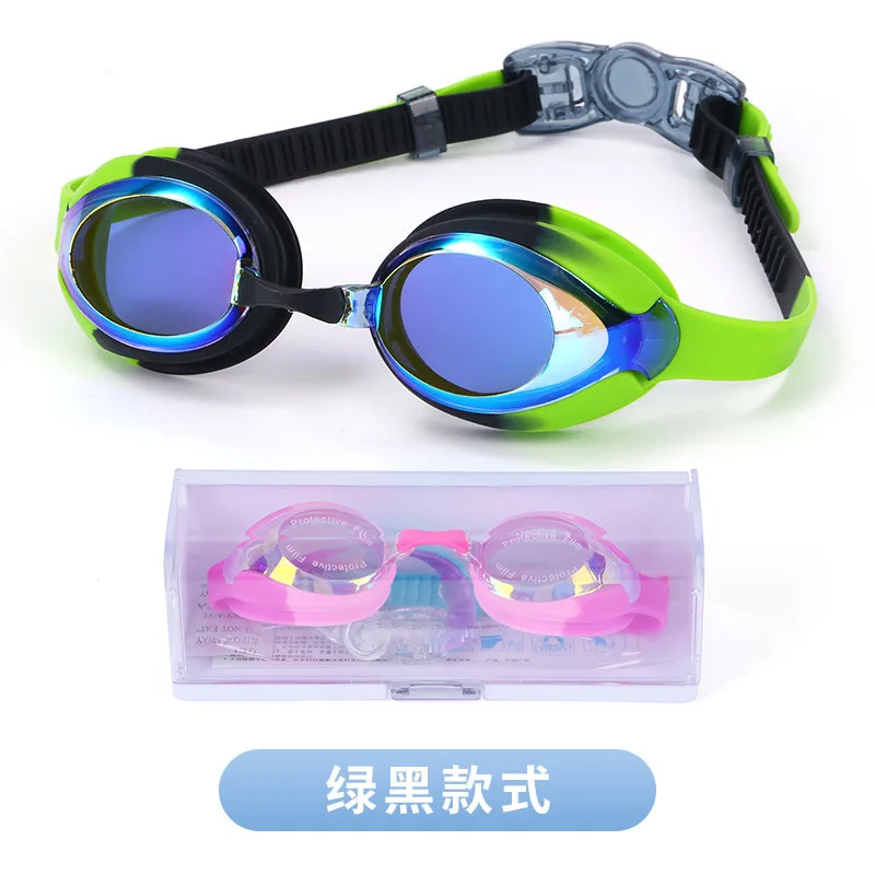 

Hot Models Of Water Sports Swimming Glasses Men And Girls High-Definition Waterproof Anti-Fog Practice Swimming Goggles