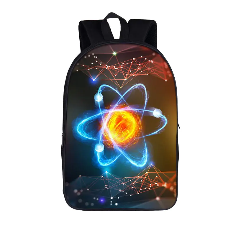 Science Experiment / Math Formula Backpack Children School Bags for Teenager Boys Girls Daypack Women Men Rucksack Kids Book Bag