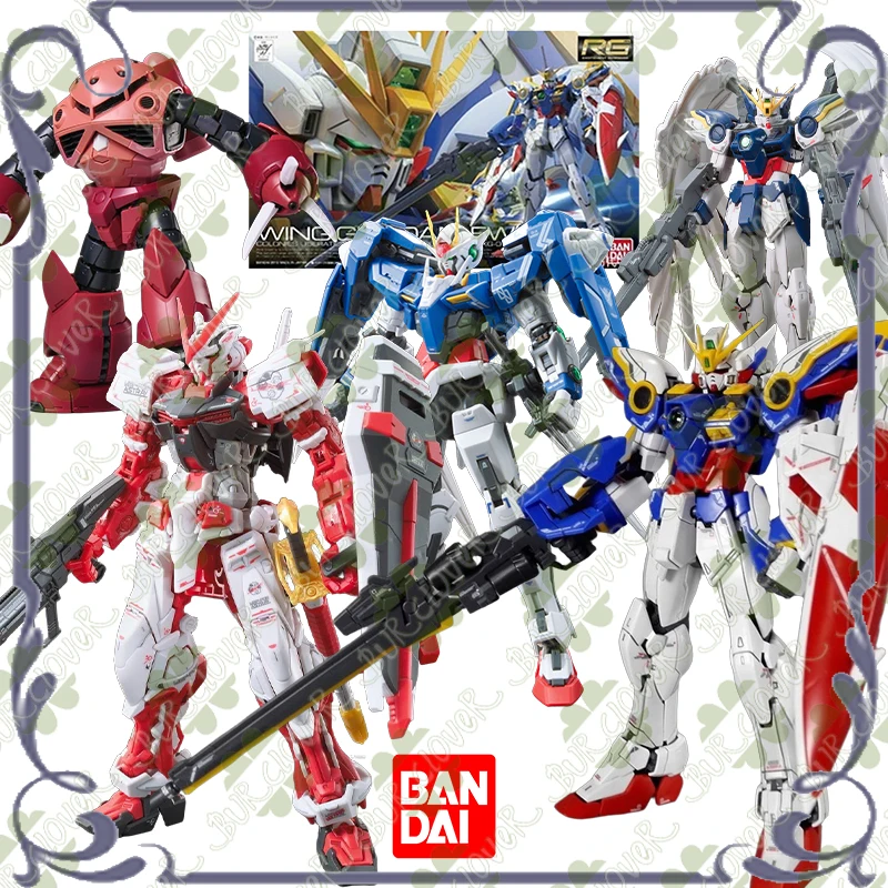 

BANDAI Original GUNDAM RG 1/144 Series MSM-07S ZGOK WING GUNDAM ZERO EW 00 RAISER ASTRAYRED FRAME Assembly Model In Stock