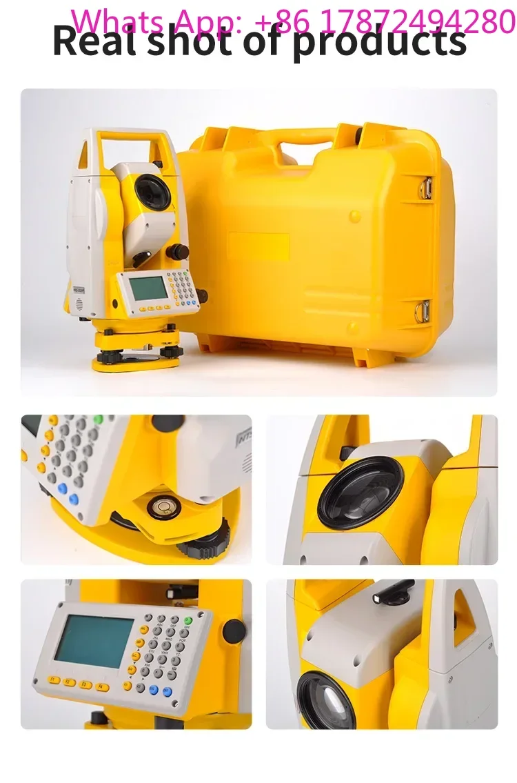 Bluetooth High‑Precision Multi‑Language South NTS‑332R10, 1000m Prism‑Free Reflectorless Total Station