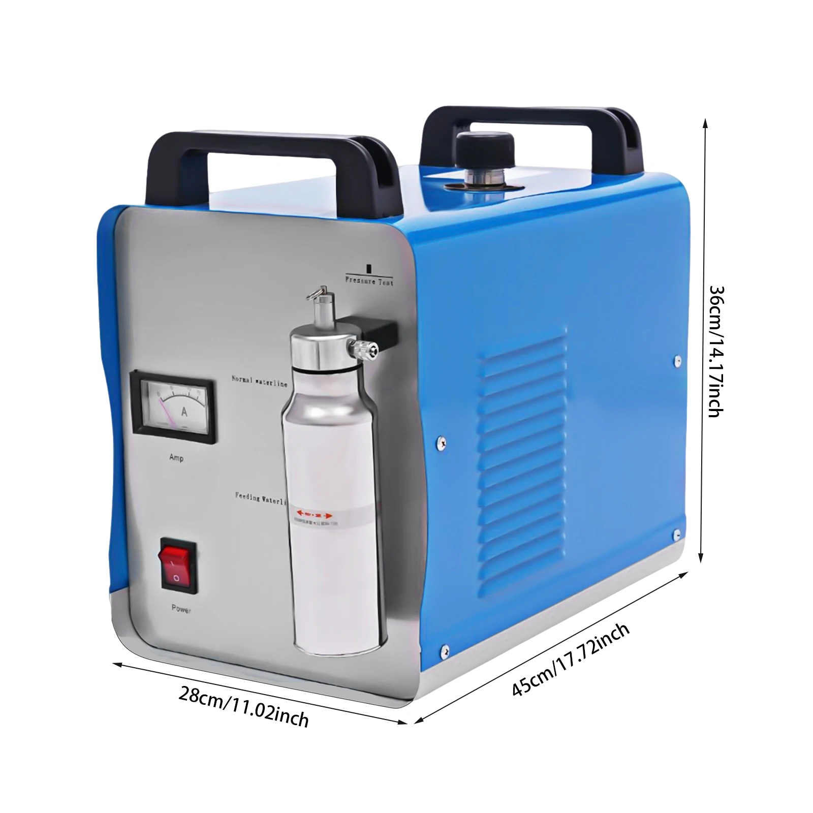 220V Waterstof Zuurstof Vlam Polijstmachine, H160/H180 75L/H/95L/H Acryl Polijstmachine HHO Generator Water Lasser met Vlampistool