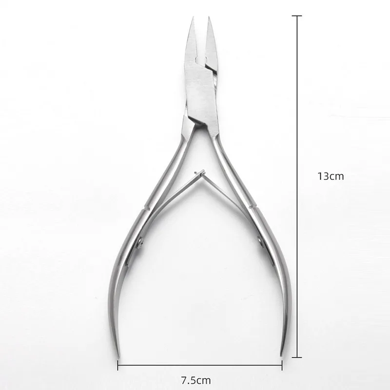 1 Stuks Teennagel Ingegroeide Nail Art Cuticle Nipper Clipper Edge Cutter Manicure Schaar Tang Tool Pedicure Dode Huid Remover