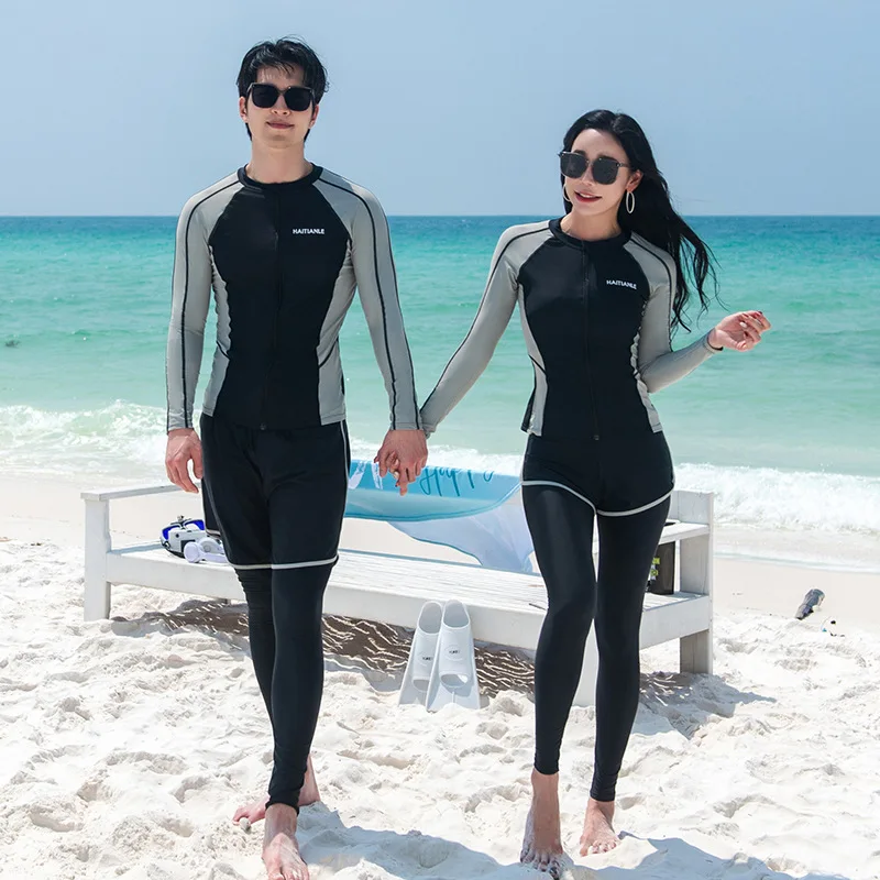 

Мужские/женские рубашки для плавания с длинными рукавами, 3-4 шт., защита от солнца, быстросохнущая футболка, шорты для мальчиков, плавки, спортивные костюмы