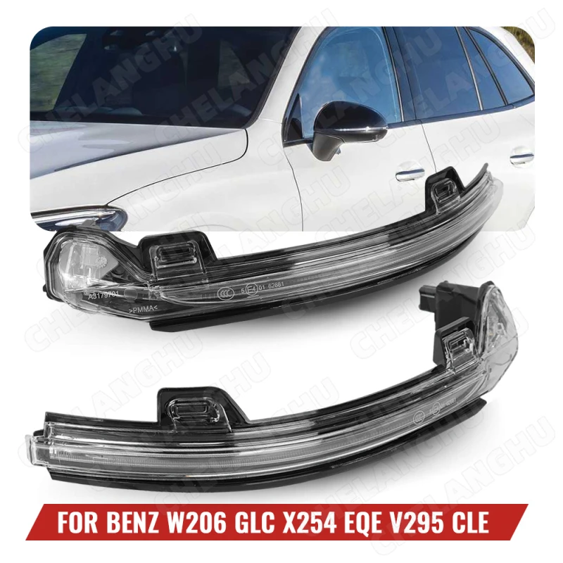 

Turn Signal Light For Mercedes-Benz W206 GLC X254 EQE V295 CLE Car-Styling Wing Mirror Indicator Lamp A0999063703 A0999063803