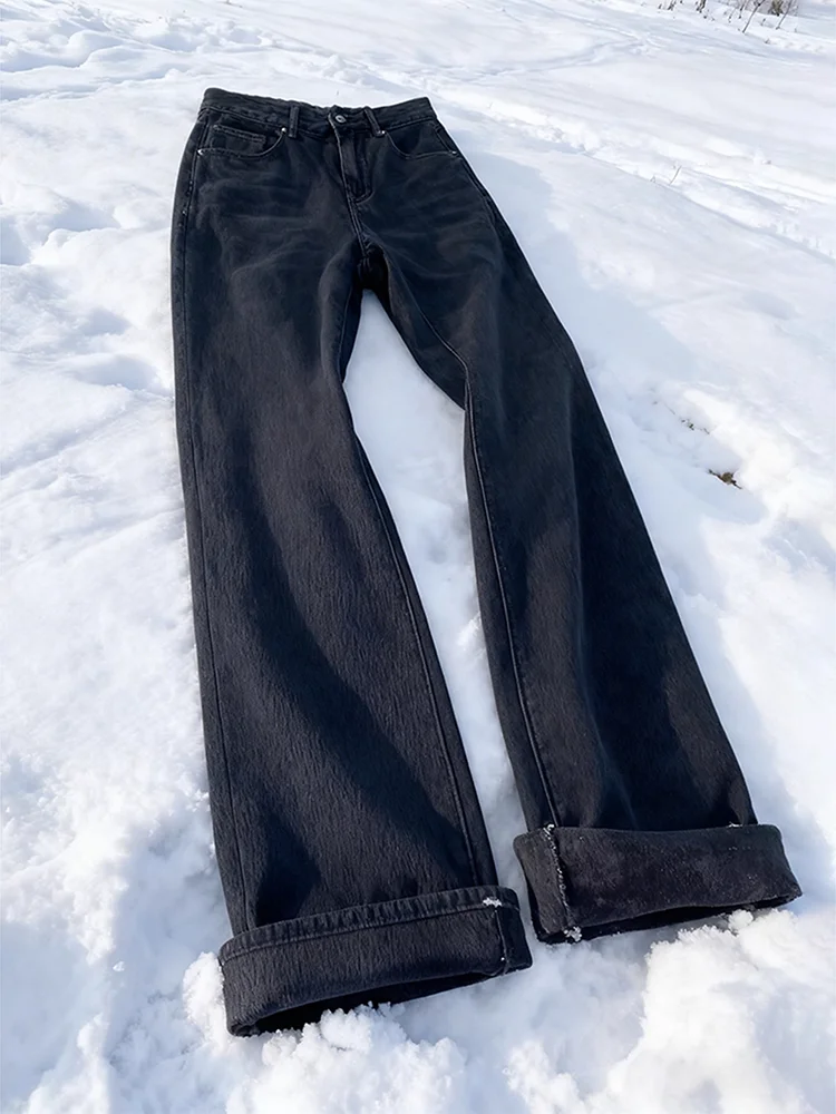 

Мужские джинсы American Sle Slim Fit Curved Knife, осенне-зимние, утепленные, прямые, стройнящие, в стиле Bla Vibe Wind