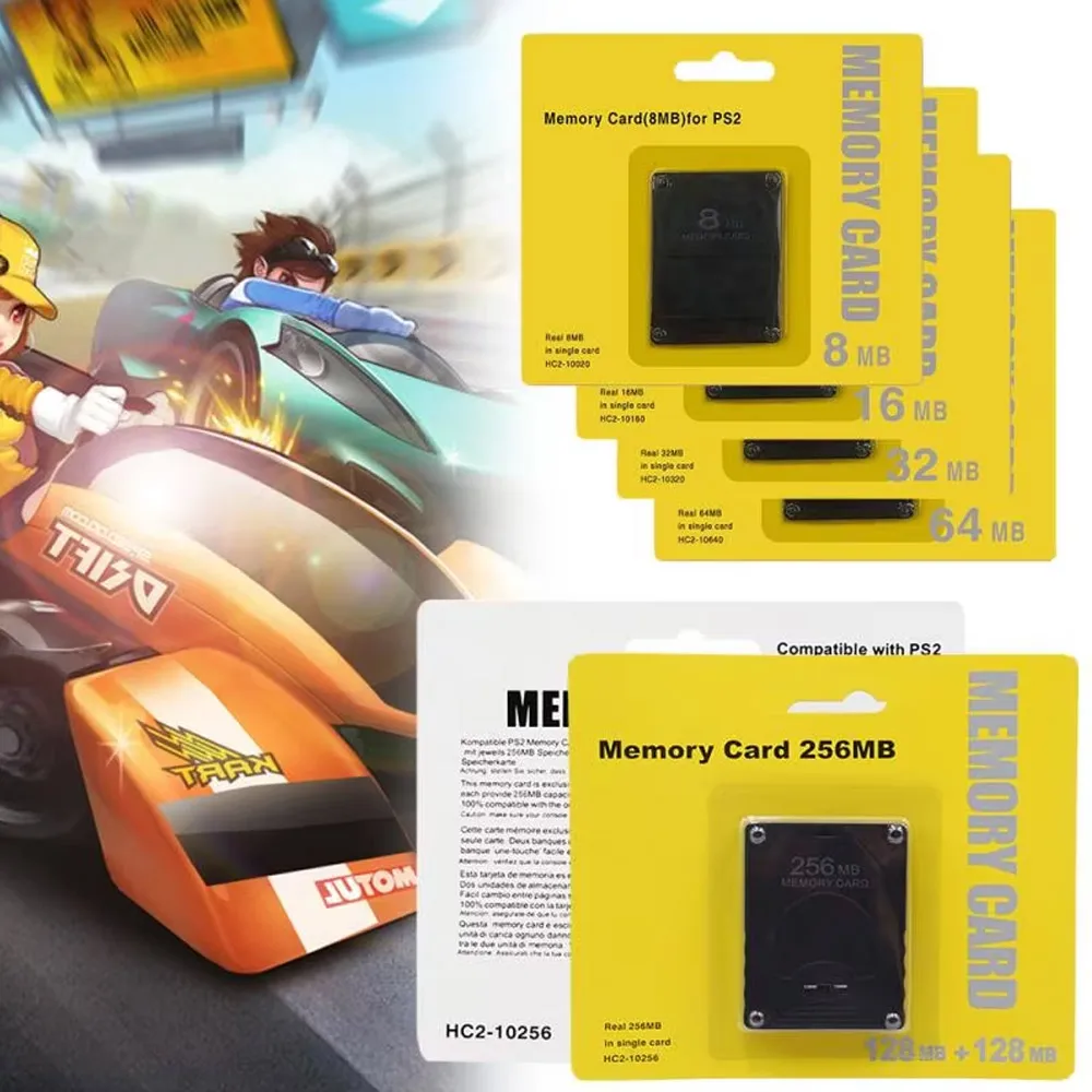 8M /16M /32M /64M /128M /256M Memory Card Save Game Data Stick