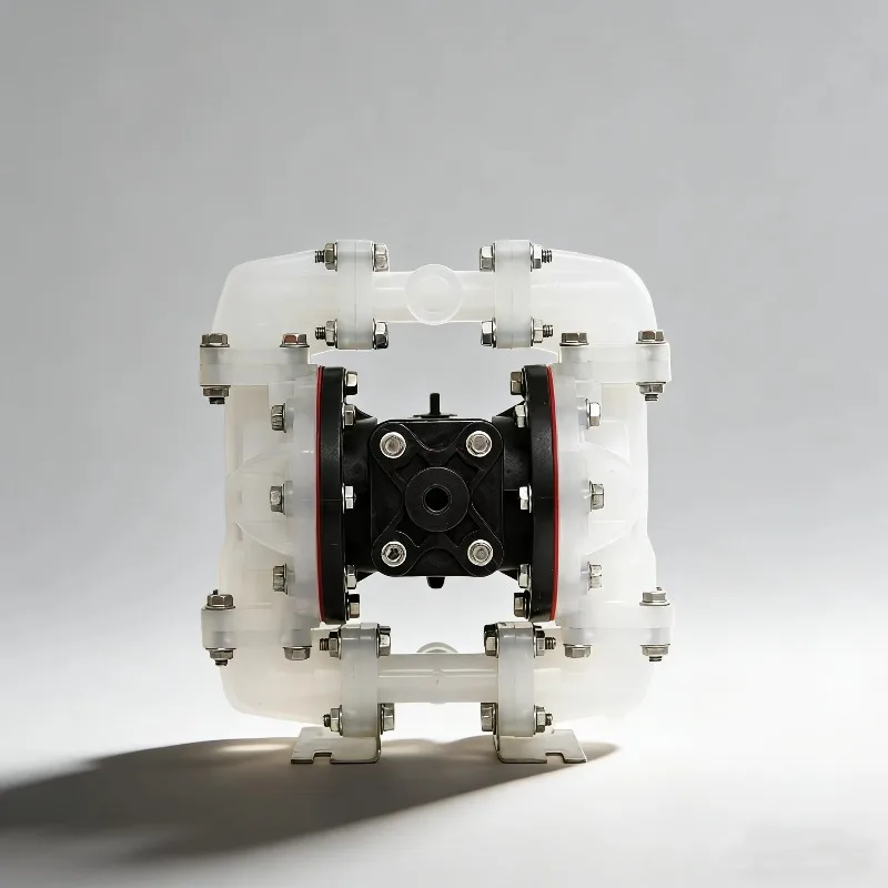 Reliable & Long-Lasting Corrosion Resistant S07B2P1PPNS000 3/4'' Polypropylene BUNA/PTFE/Santoprene Diaphragm Pneumatic Pump OEM