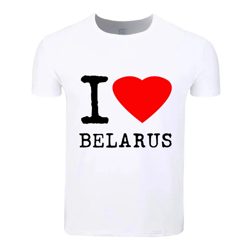 Belarus Belarusian Flag Cotton Students Summer T-Shirt Custom Casual Short Sleeve Men Women Boys Girls T Shirt Tees Kids Tshirt