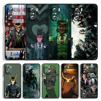 Marvel Loki For Xiaomi Redmi 12C 11A 10C 10X 9T 9C 9AT 8A 7A 6A 5A A2 A1 Y3 Y2 Prime Plus Black Phone Case