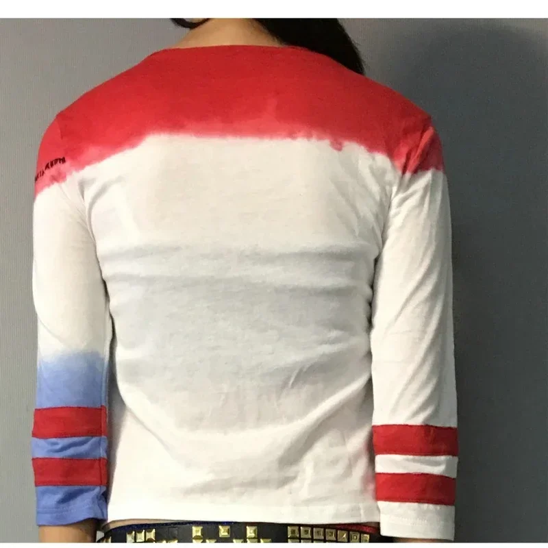 2024 Schönheit Mädchen T-Papa'S Lil Monster Cosplay Kostüm Damen Kurzes Top T-shirt Für Erwachsene Frauen Halloween MN3