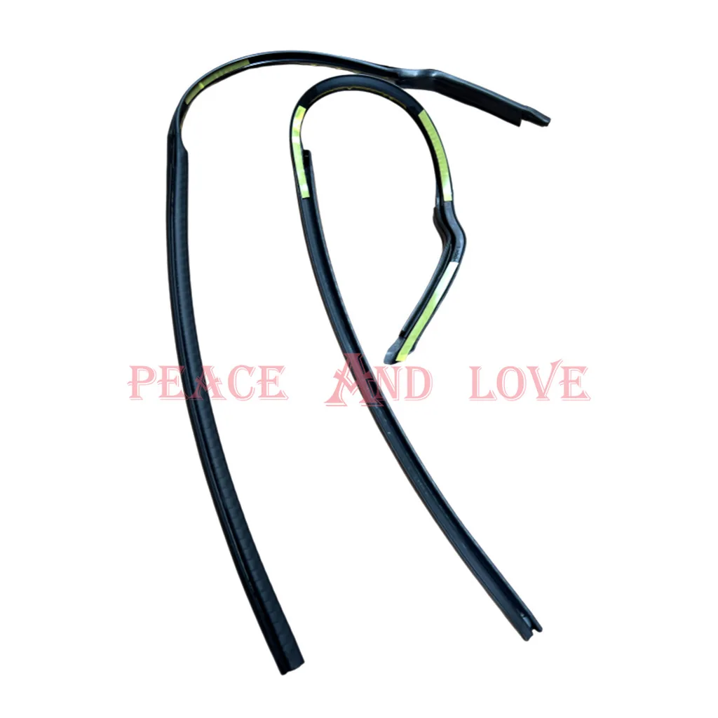 1Pair 5755A443 5755A444/ 5755A567 5755A568 New Door Rubber Seal Doorpost Rubber Strip For Mitsubishi Outlander 13- GF7W GF8W