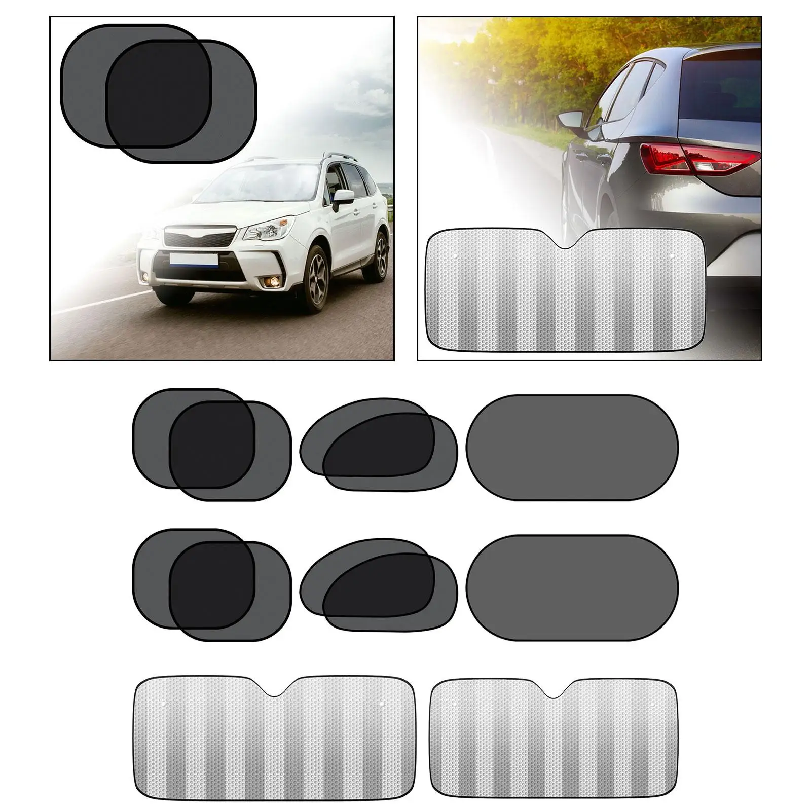 

Козырек на окно автомобиля, дышащий, простой в установке, универсальный, прочный, декоративный