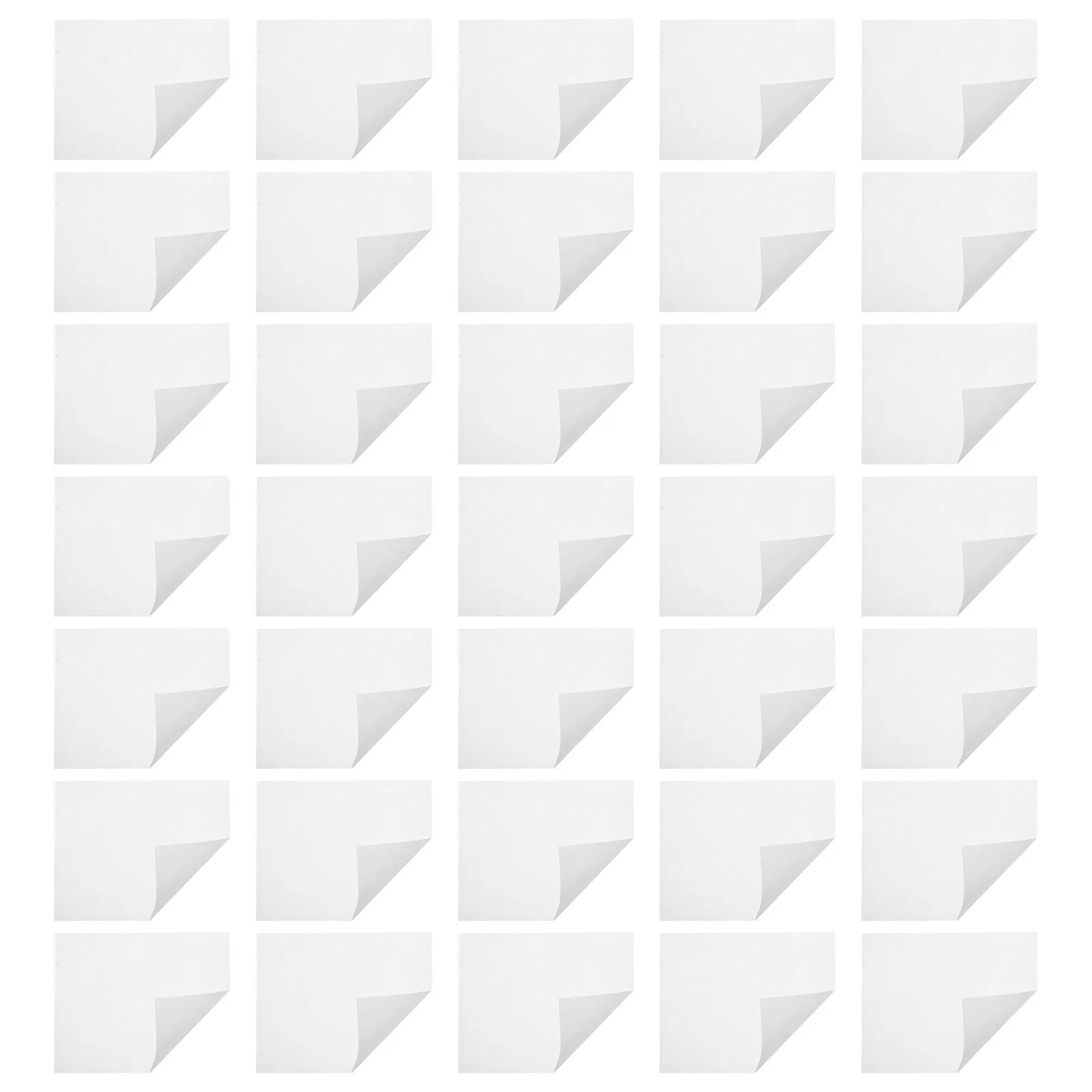 

100Pcs Bbq Paper Thickened Non-Stick Oil-Absorbing Sheets High Temperature Resistant for Grilling Baking Air Fryer Oven