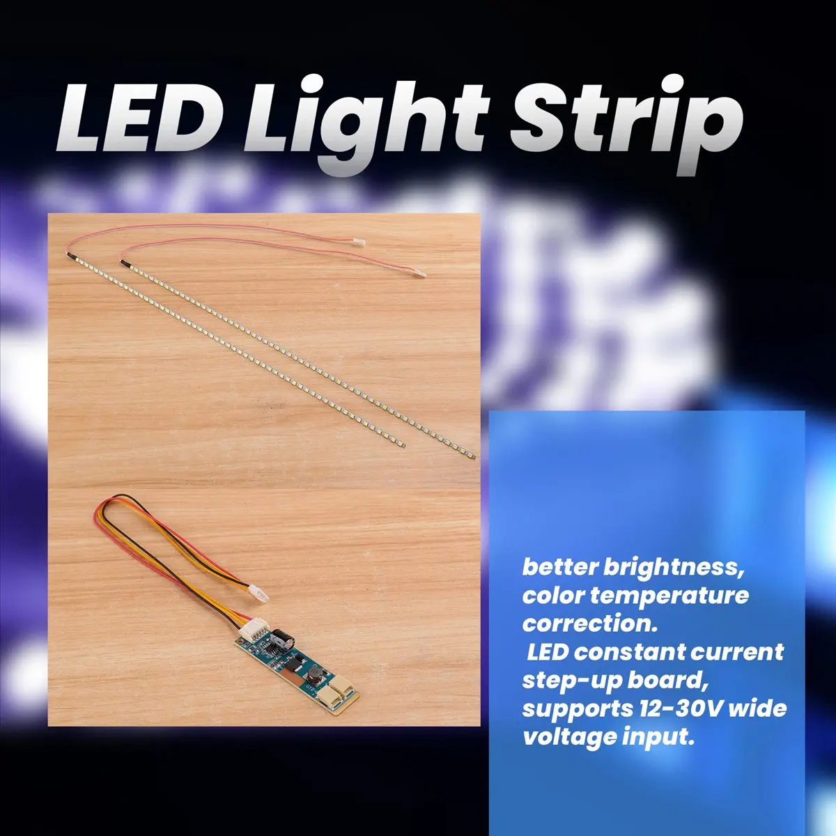 ~【On Sale】355mm LED Backlight Strip Kit For Update CCFL LCD Screen To Monitor