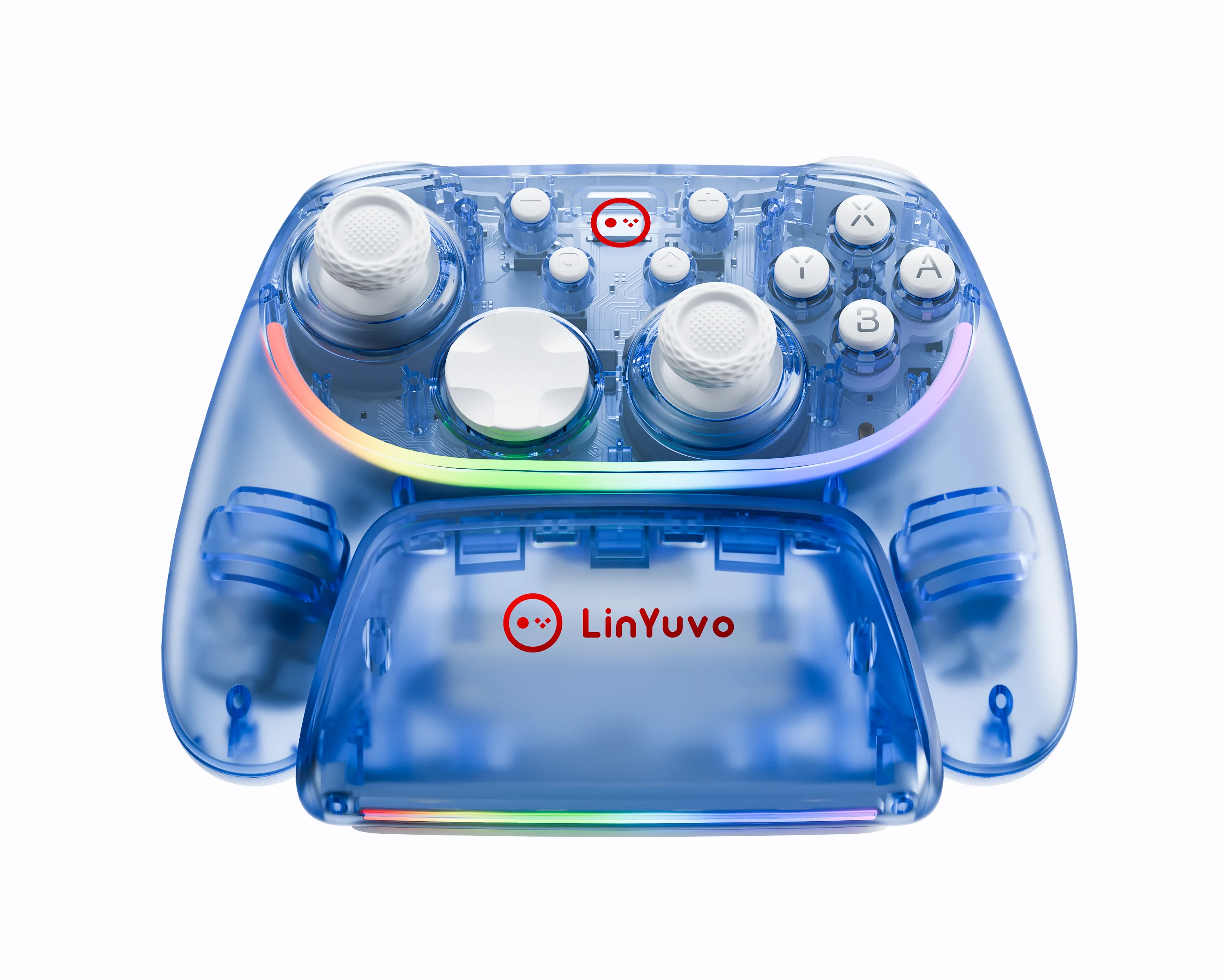 LinYuvo ワイヤレスコントローラー＆充電ドック KS55 for Switch