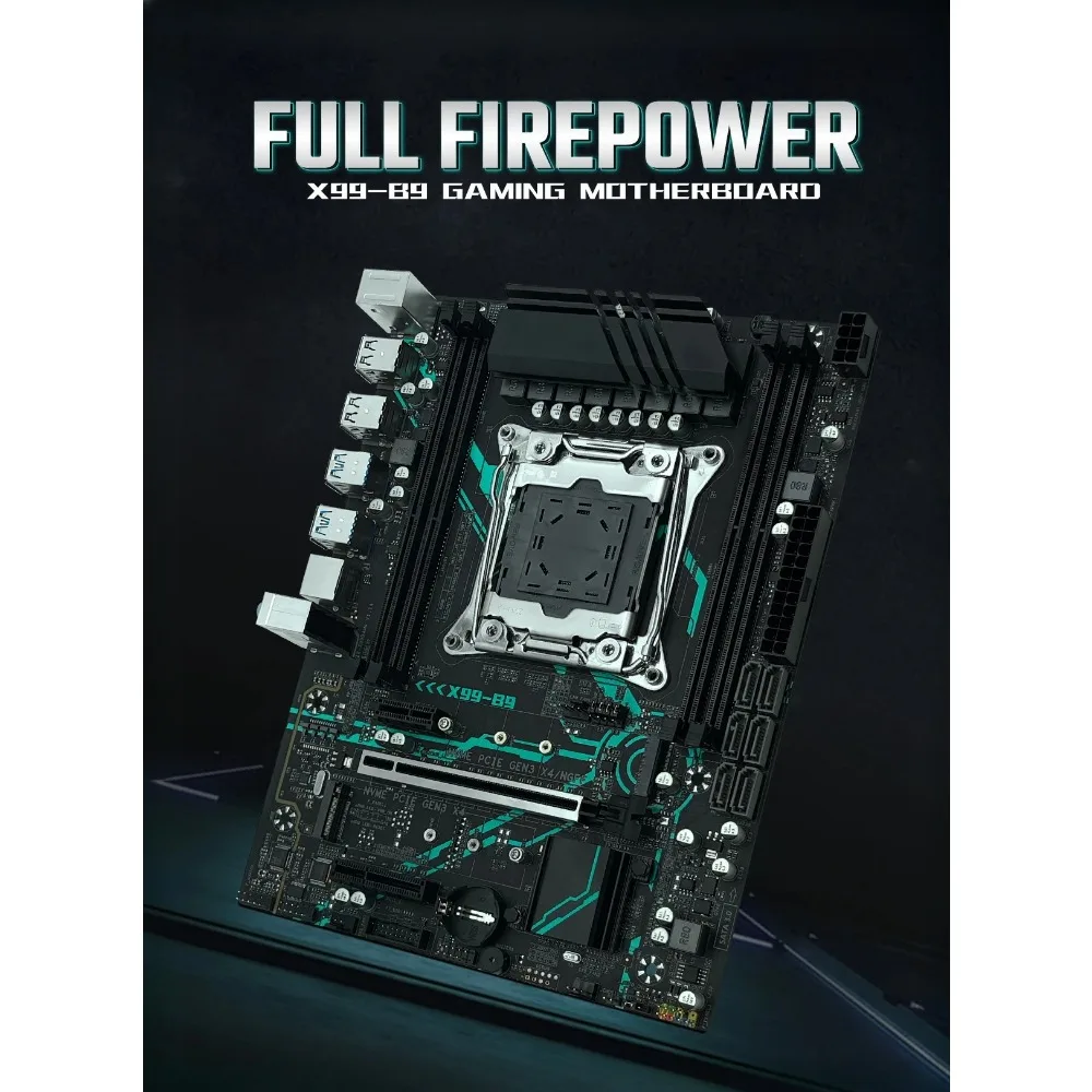 B9 X99 MACHINIST  Motherboard  LGA 2011-3 Xeon E5 2682 V4 Processor CPU combo And 16GB DDR4 RAM kit USB3.0